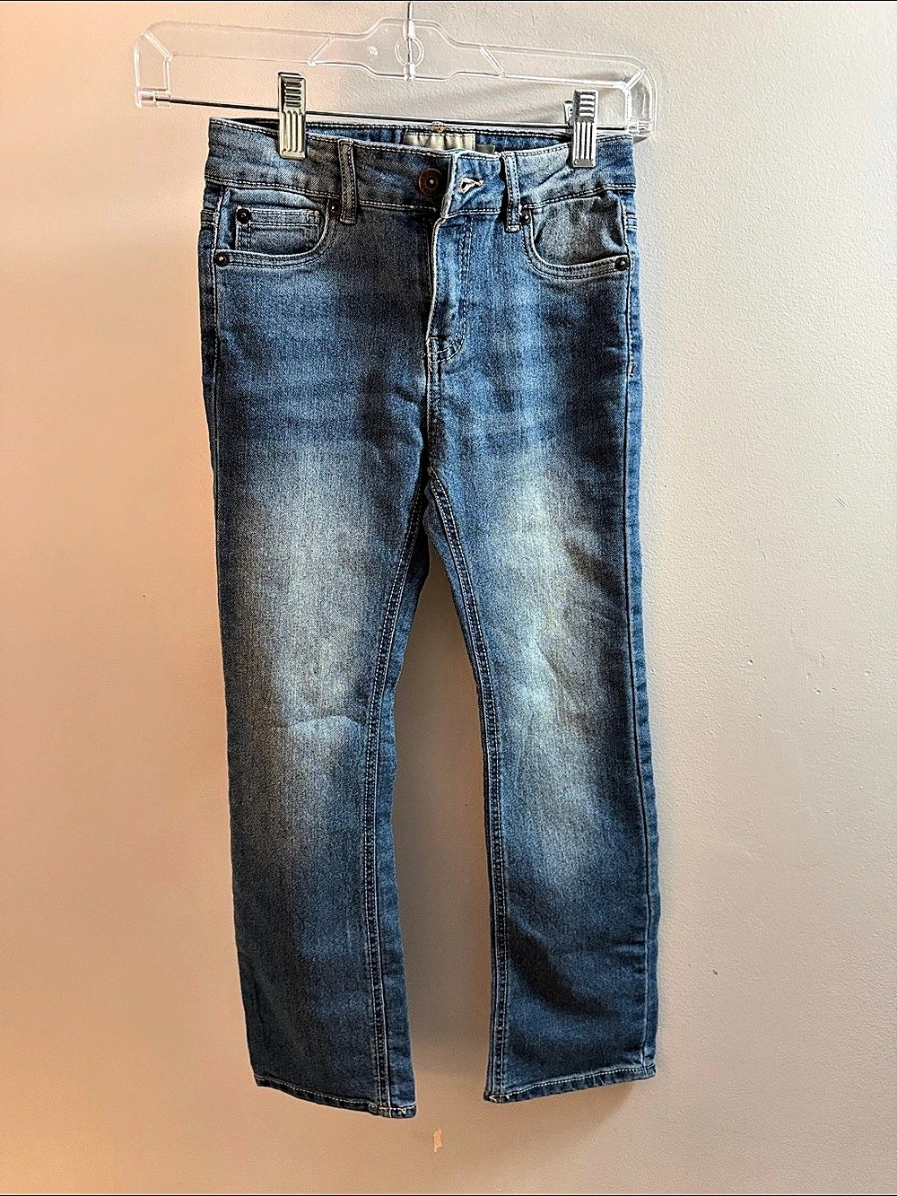 Lucky Brand Girls Bootcut Jeans Blue Girls Waist 8